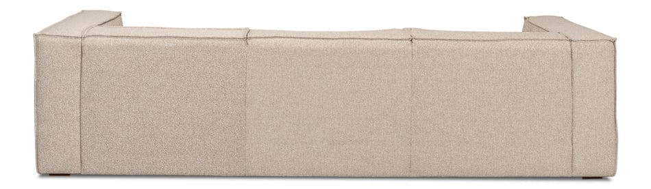 Sarreid Ltd - Miles Sofa, Fabric in Beige - 53792 view 6