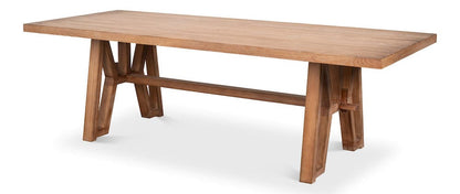 Sarreid Ltd - Miner's Camp Dining Table in Natural - 54319 view 1