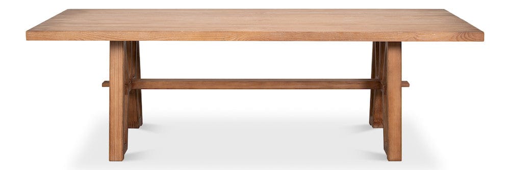 Sarreid Ltd - Miner's Camp Dining Table in Natural - 54319 view 2