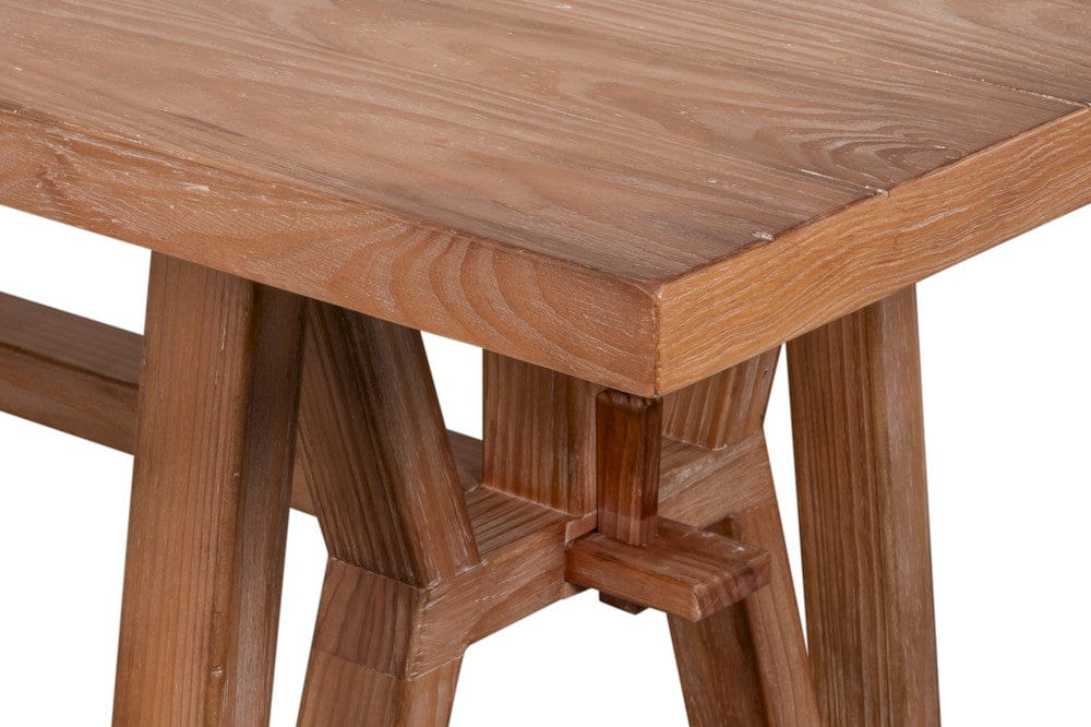 Sarreid Ltd - Miner's Camp Dining Table in Natural - 54319 view 11