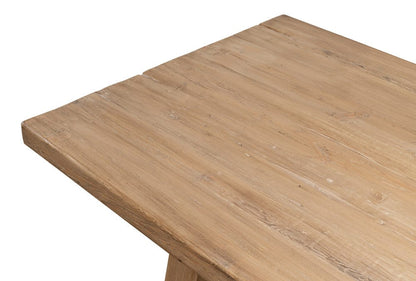 Sarreid Ltd - Miner's Camp Dining Table in Tan - 52955 view 5