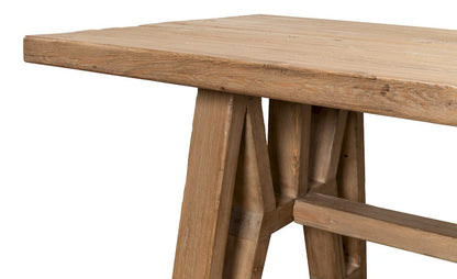 Sarreid Ltd - Miner's Camp Dining Table in Tan - 52955 view 9