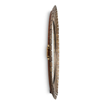 Sarreid Ltd - Mistral Wall Mirror in Brown - 54271-AB view 2