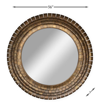 Sarreid Ltd - Mistral Wall Mirror in Brown - 54271-AB view 10