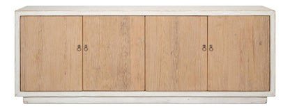 Sarreid Ltd - Modern Sideboard - White - 40384 veiw 2