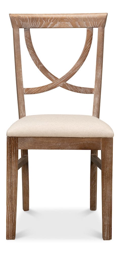 Sarreid Ltd - Monet's Chair in Beige - 28435 view 3