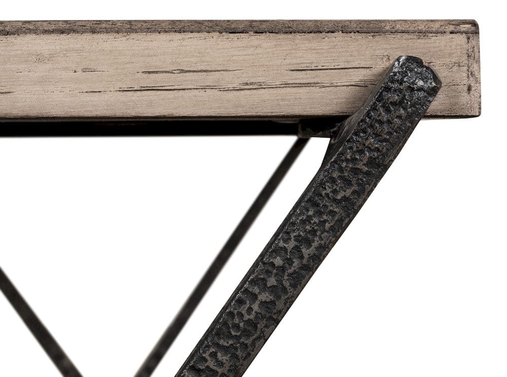 Sarreid Ltd - Nathanial Side Table in Beige - 53354 view 6