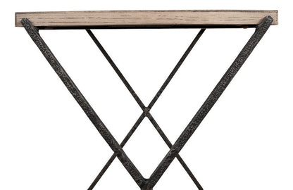 Sarreid Ltd - Nathanial Side Table in Beige - 53354 view 9