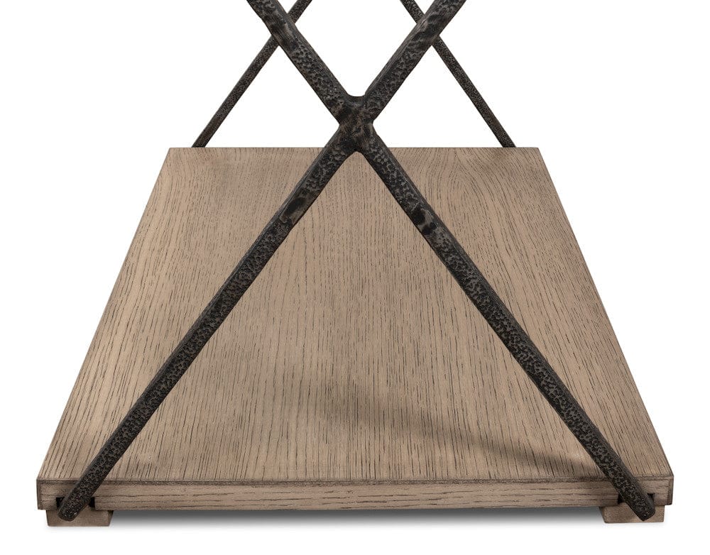 Sarreid Ltd - Nathanial Side Table in Beige - 53354 view 10