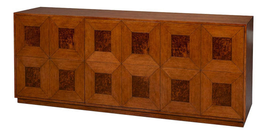 Sarreid Ltd - Newport Credenza in Brown - 54296 view 1