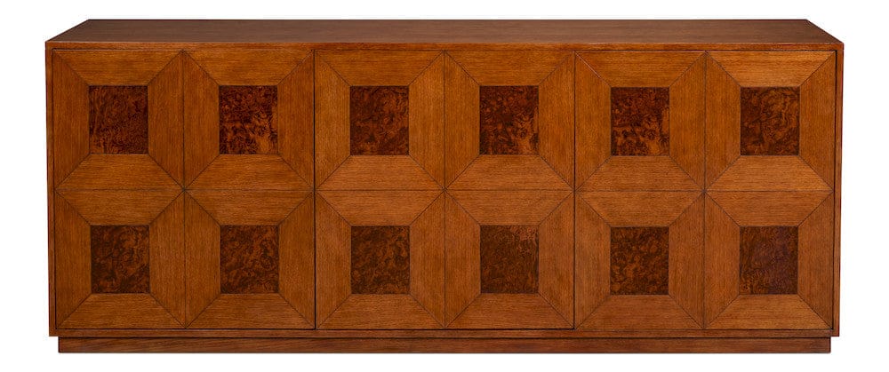 Sarreid Ltd - Newport Credenza in Brown - 54296 view 2