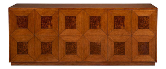 Sarreid Ltd - Newport Credenza in Brown - 54296 view 2