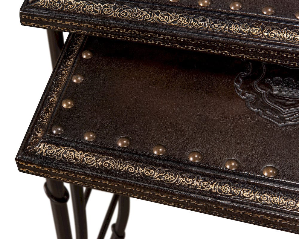 Sarreid Ltd - Noble Nesting Tables, Set Of 3 in Brown - 11354 view 8