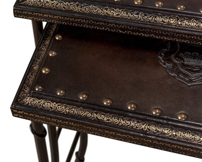 Sarreid Ltd - Noble Nesting Tables, Set Of 3 in Brown - 11354 view 8