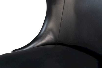 Sarreid Ltd - Norwood Dining Chair, Onyx Black in Black - 54279 view 9