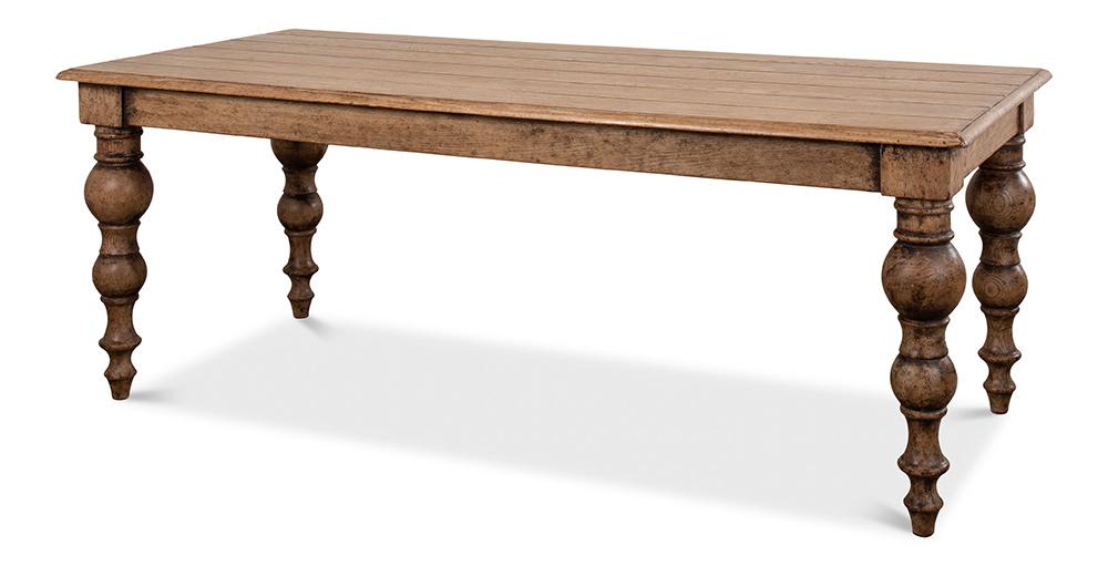 Sarreid Ltd - Oak Dining Table - Tan - 53056 veiw 1