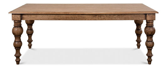 Sarreid Ltd - Oak Dining Table - Tan - 53056 veiw 2