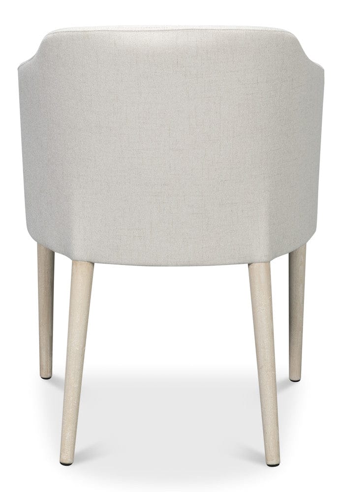 Sarreid Ltd - Occasional Contemporary Chair,Lime White in White - U067-69AS view 4