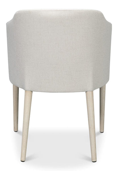 Sarreid Ltd - Occasional Contemporary Chair,Lime White in White - U067-69AS view 4