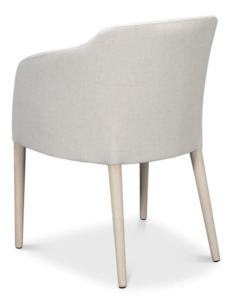 Sarreid Ltd - Occasional Contemporary Chair,Lime White in White - U067-69AS view 5