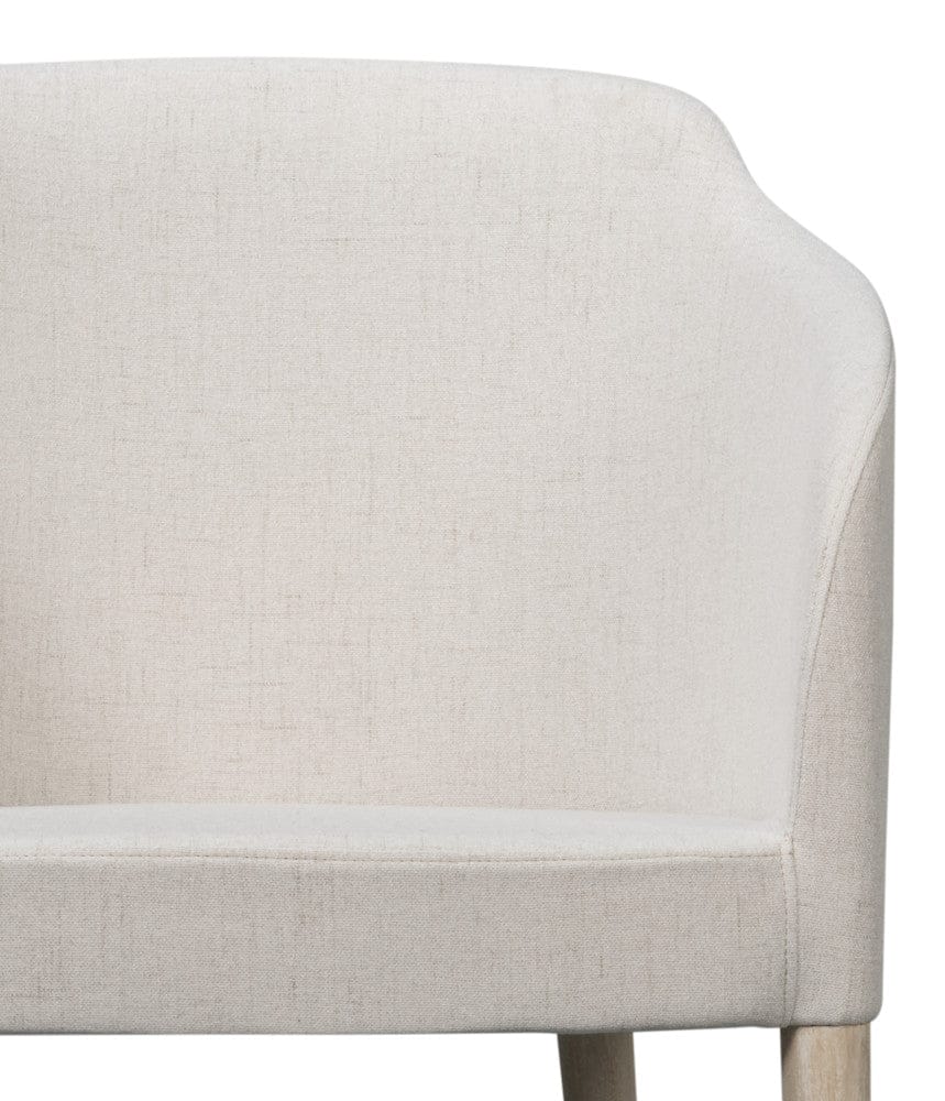 Sarreid Ltd - Occasional Contemporary Chair,Lime White in White - U067-69AS view 6