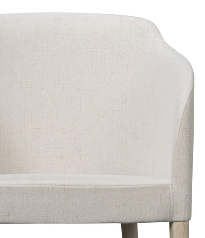Sarreid Ltd - Occasional Contemporary Chair,Lime White in White - U067-69AS view 6