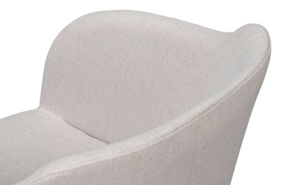 Sarreid Ltd - Occasional Contemporary Chair,Lime White in White - U067-69AS view 7