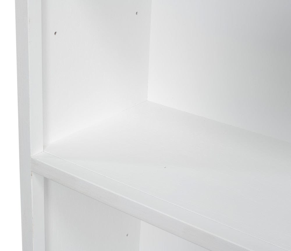 Sarreid Ltd - Open Shelf Bookcase, Cortina White in White - R243-79 view 5