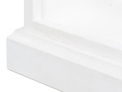 Sarreid Ltd - Open Shelf Bookcase, Cortina White in White - R243-79 view 11