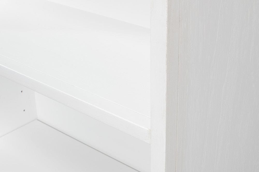 Sarreid Ltd - Open Shelf Bookcase, Cortina White in White - R243-79 view 12