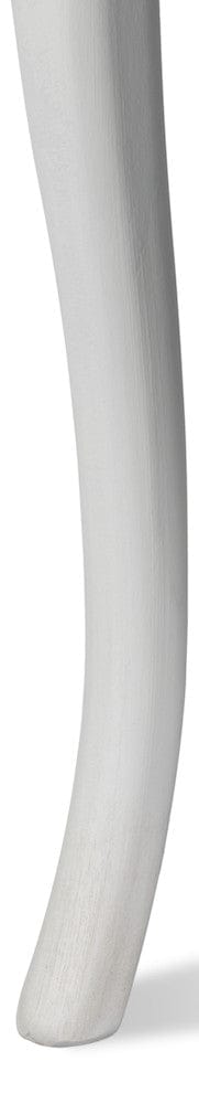 Sarreid Ltd - Oval Cane Back S/Chair, Cortina White in White - U093-08TV view 11