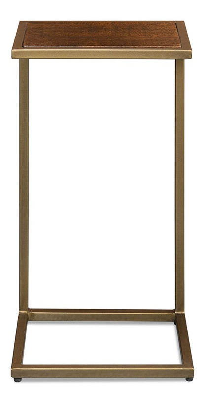 Sarreid Ltd - Pablon End Table - Brown - 53833 veiw 2