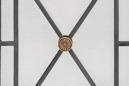 Sarreid Ltd - Paneled Firescreen in Grey - 26796 view 6