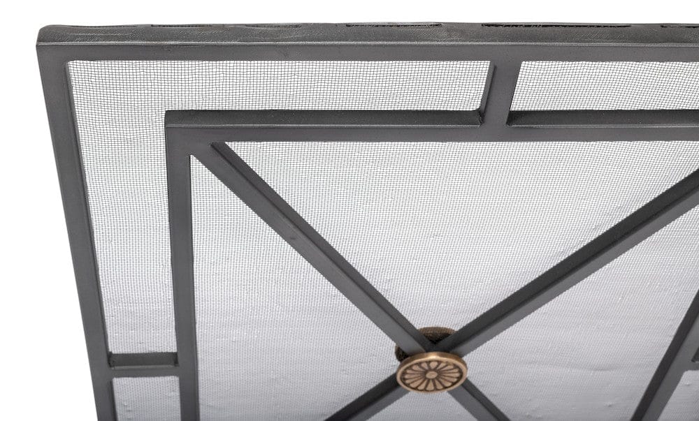 Sarreid Ltd - Paneled Firescreen in Grey - 26796 view 9