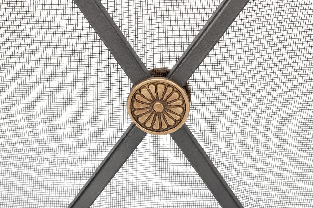 Sarreid Ltd - Paneled Firescreen in Grey - 26796 view 11