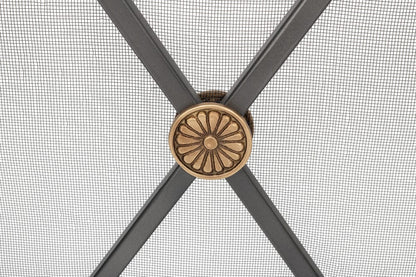 Sarreid Ltd - Paneled Firescreen in Grey - 26796 view 11