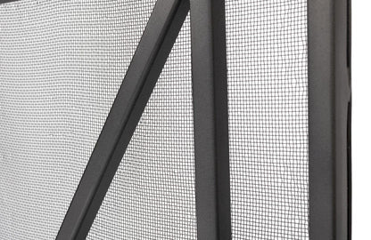 Sarreid Ltd - Paneled Firescreen in Grey - 26796 view 12