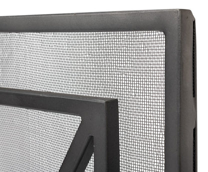 Sarreid Ltd - Paneled Firescreen in Grey - 26796 view 13