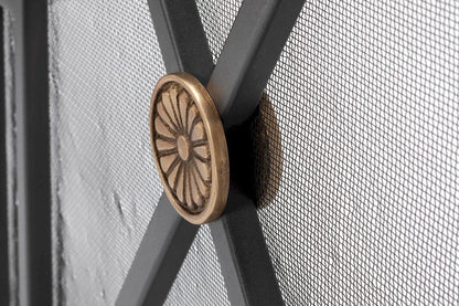 Sarreid Ltd - Paneled Firescreen in Grey - 26796 view 14