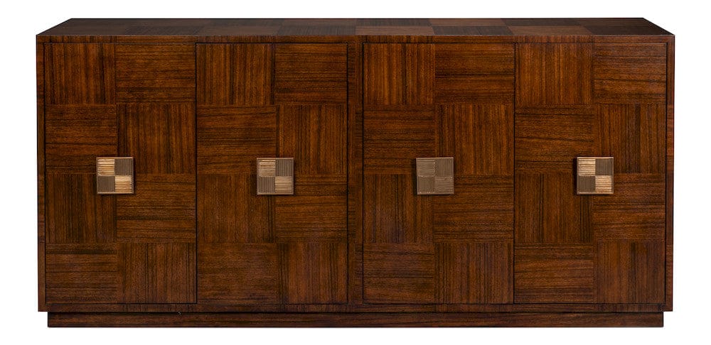 Sarreid Ltd - Parquet Sideboard in Brown - 54289-PD view 2