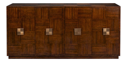 Sarreid Ltd - Parquet Sideboard in Brown - 54289-PD view 2