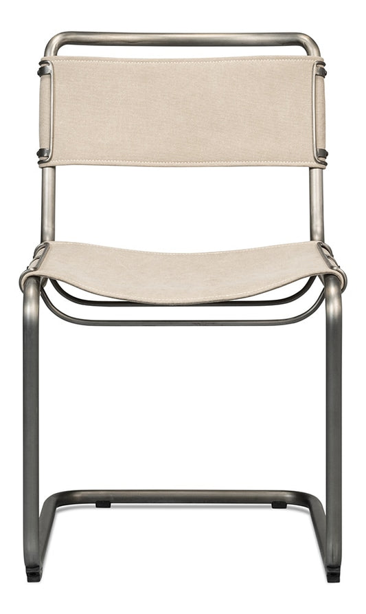 Sarreid Ltd - Patton Canvas Field Chair (Set of 2) - 53887 veiw 2