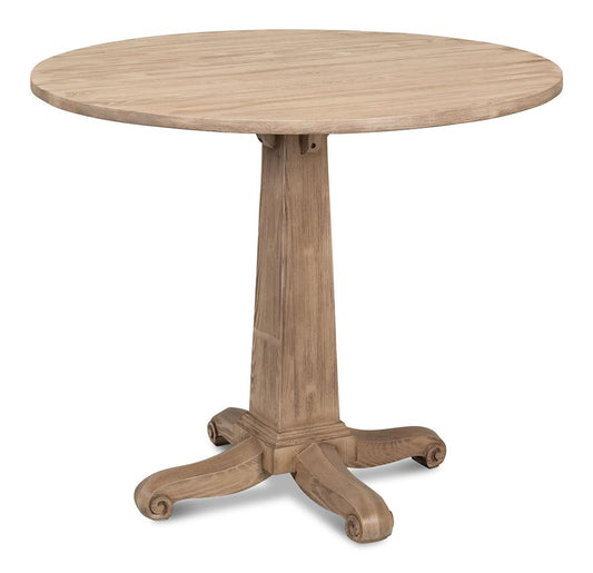 Sarreid Ltd - Perry Vineyards Bistro Table - Brown - 53334 veiw 1