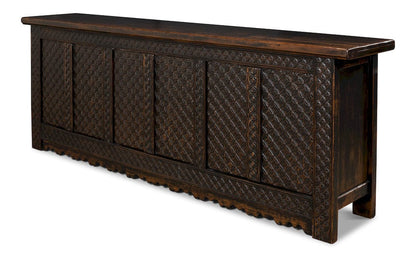Sarreid Ltd - Persian Black Sideboard in Brown - 30520 view 1