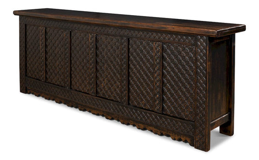 Sarreid Ltd - Persian Black Sideboard in Brown - 30520 view 1