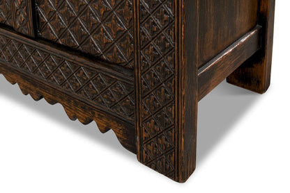 Sarreid Ltd - Persian Black Sideboard in Brown - 30520 view 11