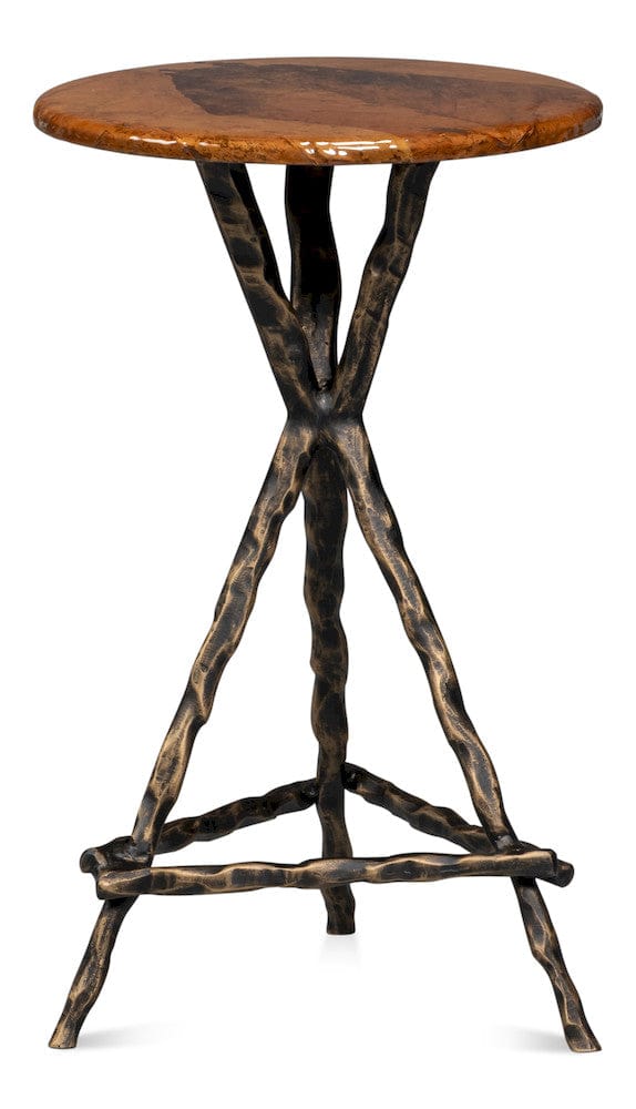 Sarreid Ltd - Planter's Table in Brown - 54301-AB view 2