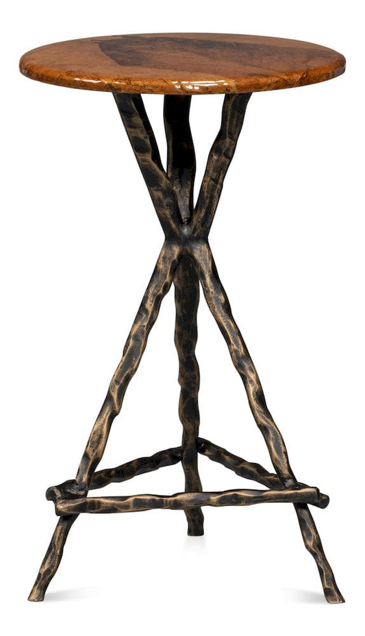 Sarreid Ltd - Planter's Table in Brown - 54301-AB view 2