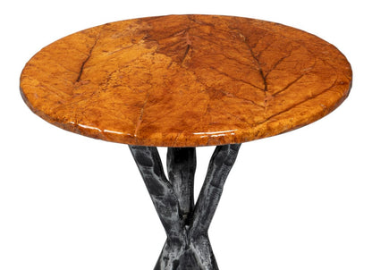 Sarreid Ltd - Planter's Table in Brown - 54301 view 4