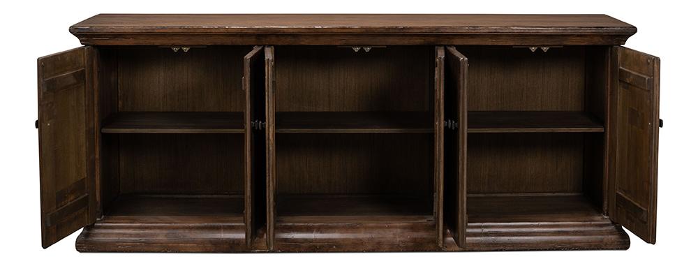Sarreid Ltd - Provincial Storage Sideboard - Brown - 52759 veiw 1